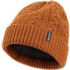 Zylioo Berretto XXL oversize a trecce per uomo e donna, maglia grande con fodera in pile, cappelli invernali da sci per la stagione fredda, Marrone, XX-Large