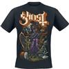 Ghost What Music They Make Uomo T-Shirt Nero 100% Cotone Regular