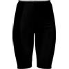 Prime fashions - Bambini Nylon Ciclismo Shorts - Sopra il Ginocchio per Danza, Corsa, Yoga Pantaloni, Nero , 7-8 Anni