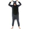 Simzoo Pigiama Intero Animali Unisex Kigurumi Adulto Carnevale Onesie Cosplay Halloween Costume per Donna Uomo Sleepwear