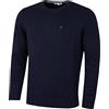 Calvin Klein Relaxed Fit Monogram Logo Fleece Sweatshirt Maglia di Tuta Uomo (Pacco da 1)