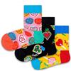 Happy Socks Unisex - Bimbi 0-24 Kids I Love You Gift Box Calze Not Applicable, Multicolore (Multicolour 450), 1-2 Anni (Taglia Unica: 12-24M)