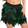 PINTUTU Gonna A Piume, da Donna, Nera, Corta, con Piume, Colore Bianco, Rosa, per Carnevale, Carnevale, Carnevale, con Piume, Sottogonna in Tuellino, Abbigliamento da Danza Gonne Donna