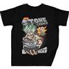 Capzy Dr. Stone (Stone Crunch) Nero Bambini Ragazzi Ragazze Maglietta Unisex Black Kid's Boys Girls Tee