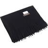 BooeDareno Donne Inverno Morbido Caldo Cashmere Sciarpa di Lusso Marca di Lana Sciarpe Khaki Pashmina Scialli Nero Poncho Sciarpe Cashmere, Nero , 70x200CM