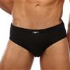 Cotonella 6 Slip Uomo 2396 - Pacco da 6 Pezzi con Elastico Interno in Cotone, Comfort e qualità,Nero,M