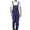 Generico Salopette da Lavoro Professionale in Cotone Massaua Blu, Pettorina con Bretelle Regolabili Taglia 44 46 48 50 52 54 56 58 60 62 64 (IT, Numero, 52, Regular, Regular, Blu)