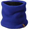 ACUSHLA Sciarpa pesante in lana merino con fodera in pile per uomo e donna - Scaldacollo invernale per sci e maschera per il viso, Blu acqua, Taglia unica
