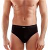 Enrico Coveri 6 Pezzi Slip Uomo in Cotone Bielastico ES1002, Assortito(Blu,Grigio Antracite e Nero), 4/M