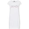 Liu Jo Abito Corto con Maxi Logo L, Q9136
