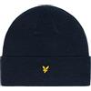 Lyle & Scott Uomo Berretto Navy Scuro Taglia Unica
