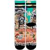 American Socks | Calzini Son of a Beach | Lungo Medio-Alto, 2 Taglie | Progettati a Barcellona | 67% Coolmax, Assorbono l'Umidità | Mezza Canna Unisex, multicolore, S/M