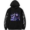 Sageam Solo Leveling Hoodie Anime Sweatshirt Sung Jin-Woo Felpe con Cappuccio Unisex Cartoon Pullover con Maniche Lunghe