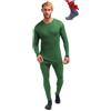 Merino.tech Intimo Termico Uomo Lana Merinos - Completo Termico + Calzini | Maglia e Pantaloni Leggero, Medio, Pesante, Traspirante, Drenante, Anti-Odore, Non Pizzica per Trekking, Sci, Outdoor