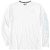 Carhartt Force Sun Defender™ Lightweight Long-Sleeve Logo Graphic T-Shirt Force Sun Defender T-Shirt Leggera a Maniche Lunghe con Logo Uomo (Pacco da 1)