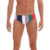Arcweg Costume da Bagno Uomo con Pad Rimovibile e Coulisse Slip e Parigamba da Bagno Pantaloni Corti Elastico a Vita Bassa Nuoto (Multicolore, S)