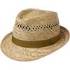 LIPODO CAPPELLISHOP Airy Trilby Cappello di Paglia Prodotto in Italia Unisex Primavera Estate