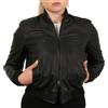 IMPERATRICE Giubbino bomber da donna in vera pelle made in italy