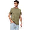 Jack Wolfskin Essential T M T-Shirt, Dark Navy/Grey, M Uomo