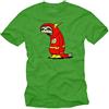 MAKAYA T-Shirt Uomo Divertenti - Flash Bradipo Magliette Supereroi