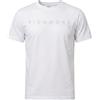 John Richmond T-Shirt Uomo Bianca con Logo in Rilievo