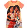 Disney Vaiana Camicia da Notte | Maui Oceania Pigiama Bambina | Camicia da Notte Bambina | Arancione 2-3 Anni