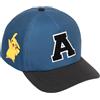 Pokémon Pokemon Cappello da baseball personalizzato per ragazzi con lettera ricamata, cappello regolabile Snapback per bambini, protezione UV 100%, Blu scuro, Taglia unica