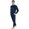 Australian Pigiama Lungo Uomo in Caldo Cotone in Vari Modelli E Taglie dalla M alla 2XL, Pigiama Maschile (XL (50), AI751-Blu)