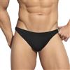 SEAUR Slip da bagno da uomo, slip da bagno, aderenti, corti, con fibbie in metallo, sexy, estivi, spiaggia, piscina, EU, S-XL = tag.No M-XXL, Fibbie in metallo nero, XL