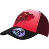 LEGO Ninjago Cappellino da baseball, berretto con visiera per bambini e ragazzi Cappy con chiusura in velcro regolabile, Colore: rosso, 52