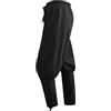 Sangdut Pantaloni gotici da uomo, stile medievale, per Halloween, stile vintage vichingo, pirata, navigatore, cosplay, pantaloni alla caviglia, per adulti, Nero , XL