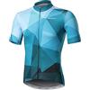 BERGRISAR Maglia da Ciclismo da Uomo Manica Corta Maglietta MTB Bici Jersey con 3+1 Tasche, Verde, XXL