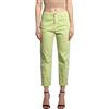 JOPHY & CO. Pantalone Jeans Denim Donna Cinque Tasche in Cotone Elasticizzato (cod.1372) (Verde Mela, S)