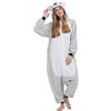 SAMGU Pigiama Animali Cosplay Uomo Donna Adulti Costume Tuta Halloween Carnevale