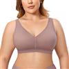 AISILIN Reggiseno Senza Ferretto Donna Bralette mochaccino 8H