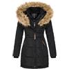 Geographical Norway BEAUTIFUL Donna/Women - Piumino/Cappotto Donna, Parka - Giacca in pile chic invernale giacca lunga donna