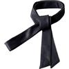 Qianly Cintura in Vita per Cappotti Trench Con Design Regolabile Con Lacci 175x5 Cm, Cintura Elegante Donna in Morbida Pelle PU, Abbinare a Giacche, Soprabiti, Abiti E Altro Ancora, Nero