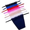 YWTAENOH 8pcs Lady Lace Clip-on Mock Canotta Reggiseno Inserto Overlay Modesty Panel Vest Serbatoi, Nero Beige Bianco Rosso Rosa Blu Navy, Taglia Unica