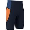 JISADER Pantaloncini da sub Pantaloncini da sub in neoprene da 3 mm Pantaloni da muta per canoa Nuoto Snorkeling, nero M