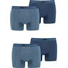 HEAD Boxer da uomo 4P (Blue Heaven, XL), 003 - Blue Heaven, XL