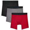 Fruit of the Loom Boxer Traspiranti da Uomo, Biancheria Intima Traspirante, Confezione Multipla di Colori Assortiti, Micro Mesh - I Colori Possono variare, X-Large