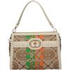 La Carrie Borsa donna monogram media shopper jacquard