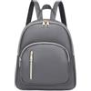 Yanaier, zaino da donna in pelle PU, stile casual, borsa da viaggio