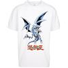 Mister Tee Herren Yu-Ghi-Oh Blue Eyes White Dragon Heavy Oversize Tee XS White