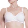 BELSENO LEPEL Reggiseno Senza Ferretto Cotone,Senza Cuciture Coppa c (3, Bianco)