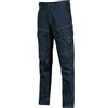 U-POWER DON'T WORRY... BE HAPPY! U-Power - Fresco Pantalone Estivo da Lavoro Westlake Blue Taglia M