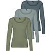 Vero Moda Vmmaxi My LS Soft Uneck Ga Noos Maglia a Maniche Lunghe Donna