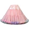 Baoblaze Gonna sottoveste leggera da donna, corta, tutù, per abiti da sposa e cosplay, Rosa