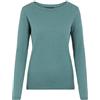 VERO MODA Vmcare Structure LS O-Neck Blouse Noos, Maglione Strutturato, Donna, Blu (North Atlantic), S (EU)
