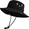 Zylioo L/XL/2XL Cappelli da sole ad asciugatura rapida per grandi teste di uomini, grande UPF50+ Safari Boonie Cappello da arrampicata a tesa larga